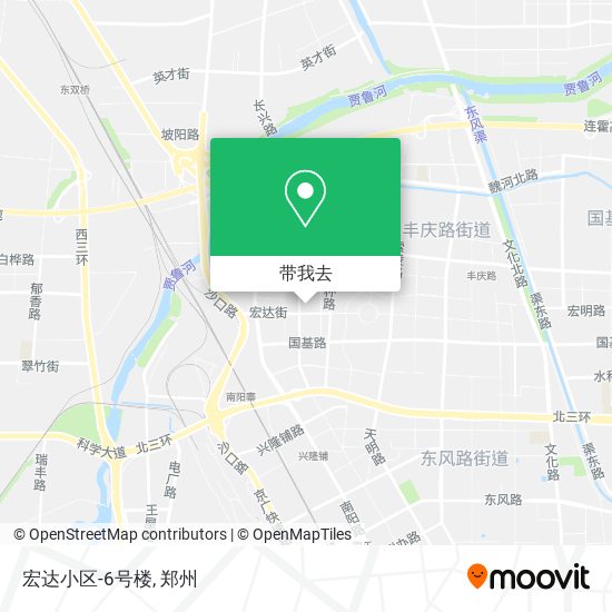 宏达小区-6号楼地图