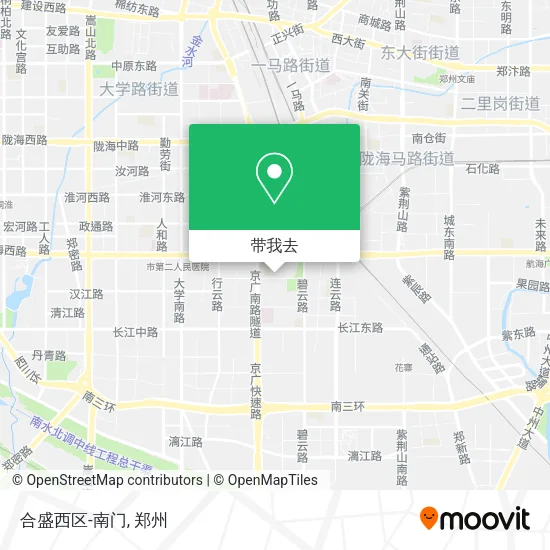 合盛西区-南门地图
