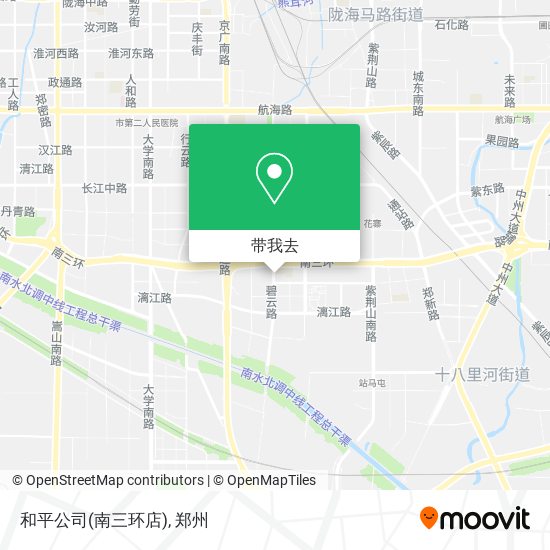 和平公司(南三环店)地图