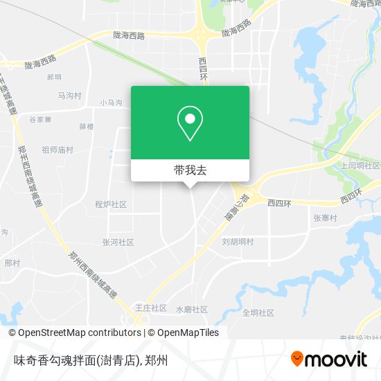 味奇香勾魂拌面(澍青店)地图