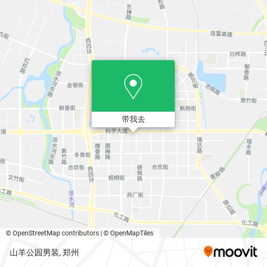 山羊公园男装地图