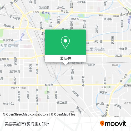 美嘉美超市(陇海里)地图