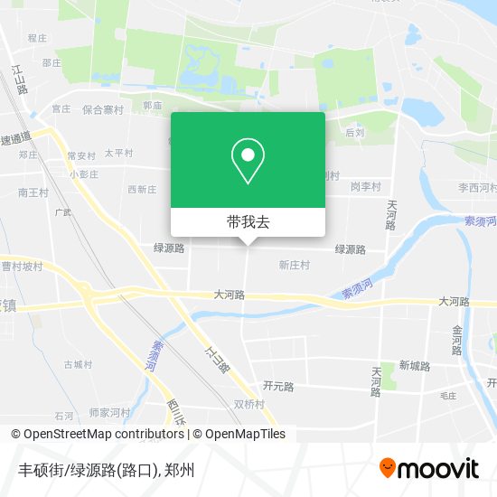 丰硕街/绿源路(路口)地图