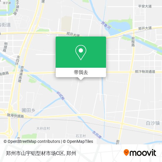 郑州市山宇铝型材市场C区地图