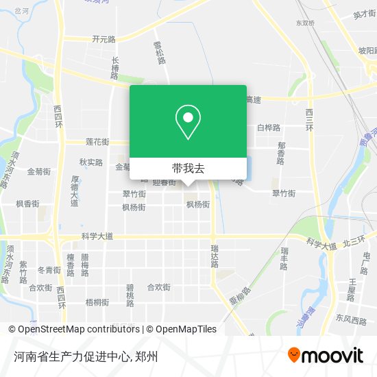河南省生产力促进中心地图