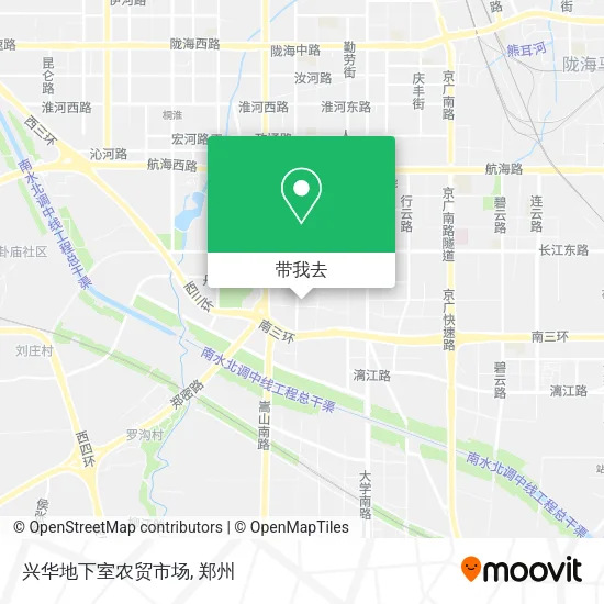 兴华地下室农贸市场地图