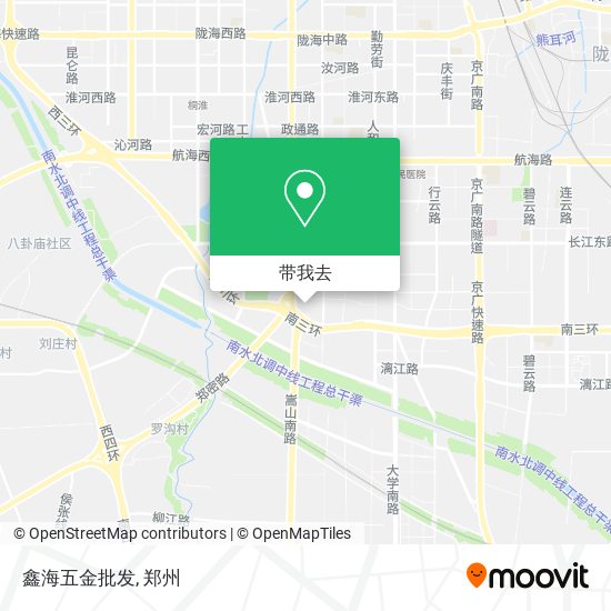 鑫海五金批发地图