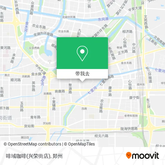 啡域咖啡(兴荣街店)地图