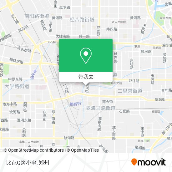 比芭Q烤小串地图