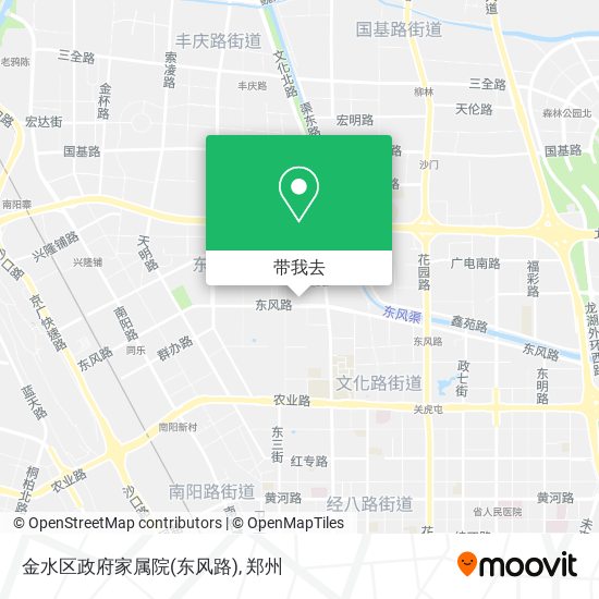 金水区政府家属院(东风路)地图