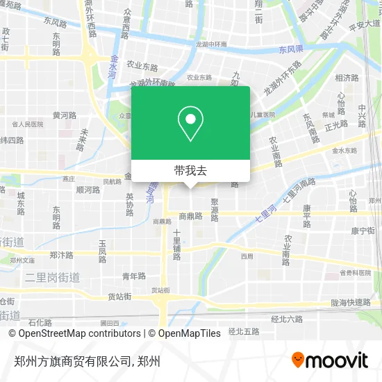 郑州方旗商贸有限公司地图