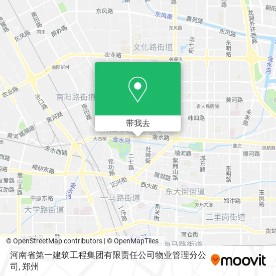 河南省第一建筑工程集团有限责任公司物业管理分公司地图