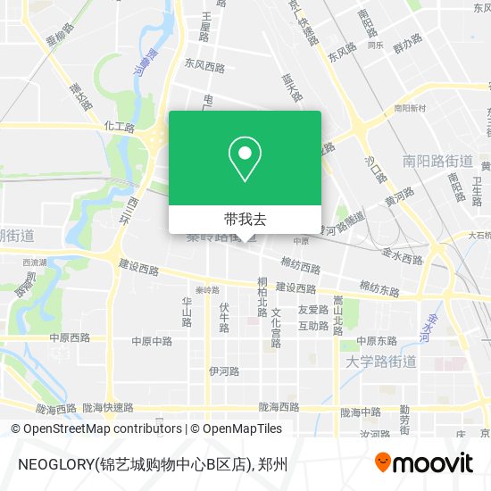 NEOGLORY(锦艺城购物中心B区店)地图