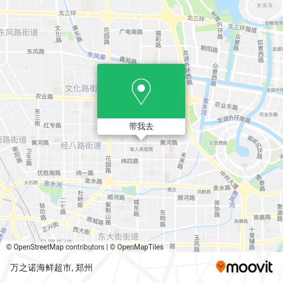 万之诺海鲜超市地图