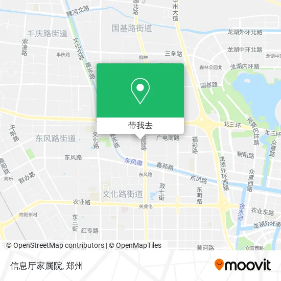 信息厅家属院地图