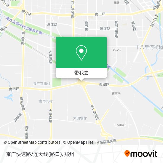 京广快速路/连天线(路口)地图