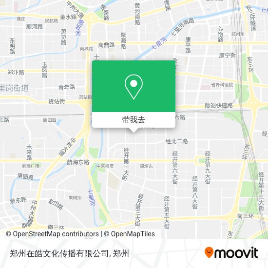 郑州在皓文化传播有限公司地图