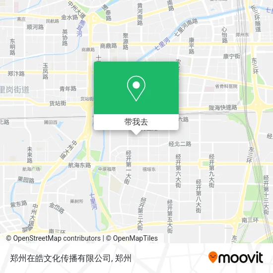 郑州在皓文化传播有限公司地图