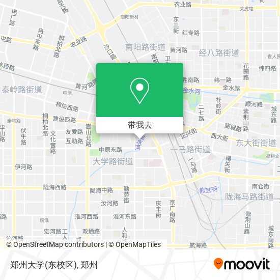 郑州大学(东校区)地图