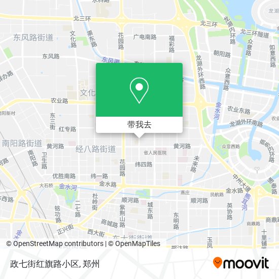 政七街红旗路小区地图