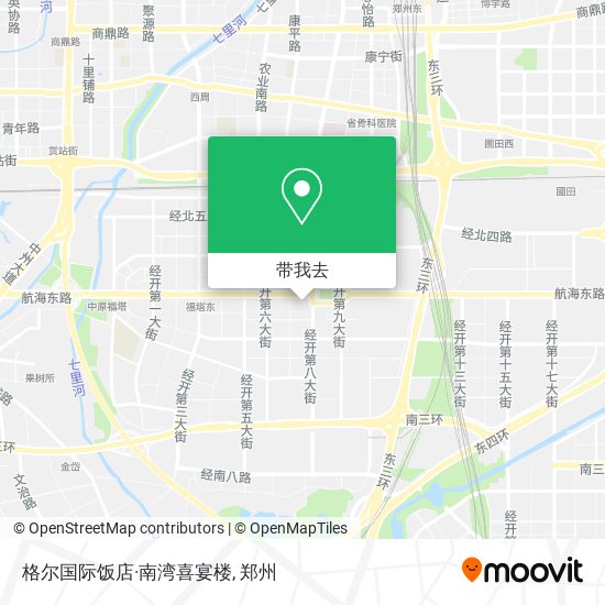 格尔国际饭店·南湾喜宴楼地图