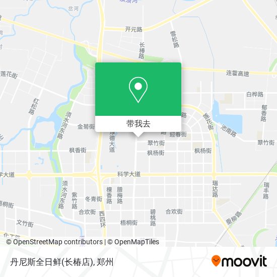 丹尼斯全日鲜(长椿店)地图