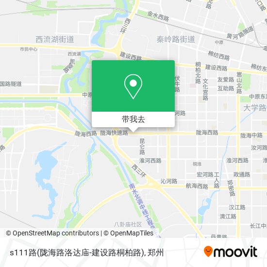 s111路(陇海路洛达庙-建设路桐柏路)地图