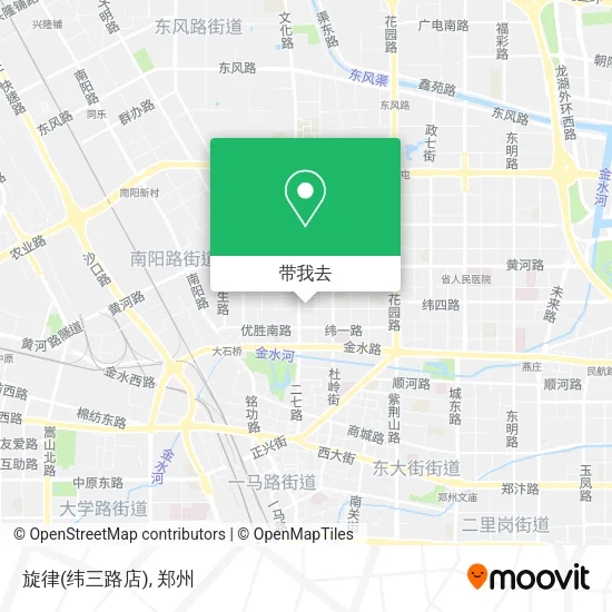 旋律(纬三路店)地图