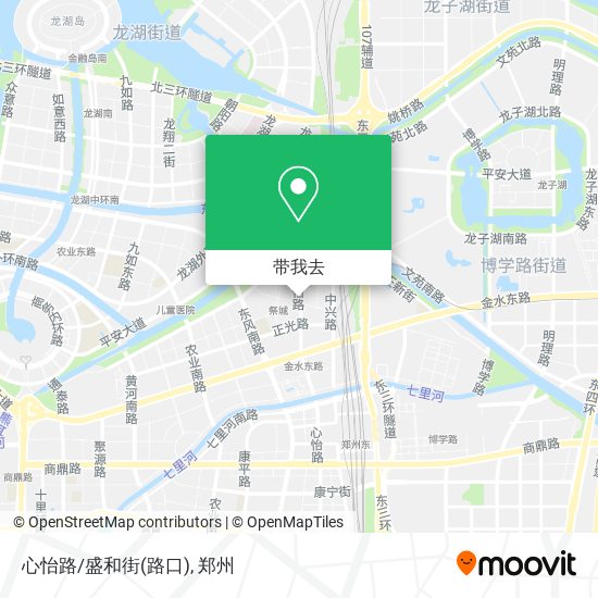 心怡路/盛和街(路口)地图