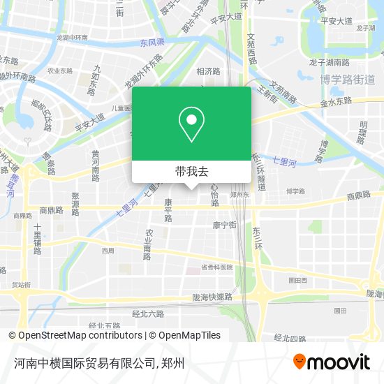 河南中横国际贸易有限公司地图