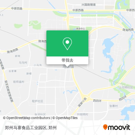 郑州马寨食品工业园区地图