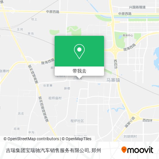 吉瑞集团宝瑞驰汽车销售服务有限公司地图