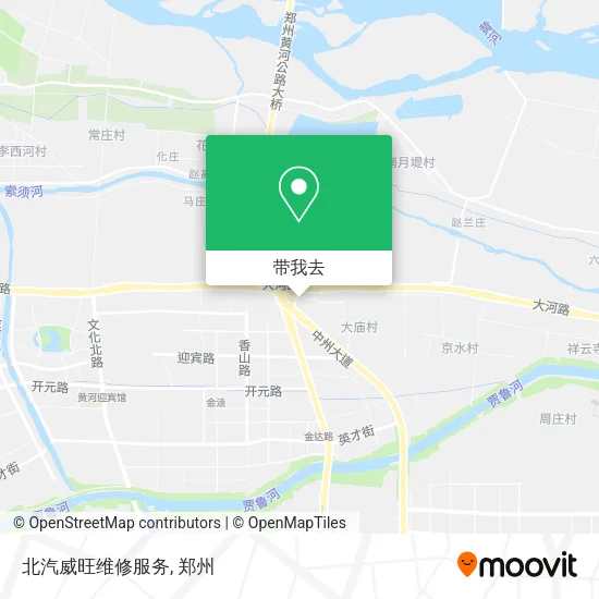 北汽威旺维修服务地图