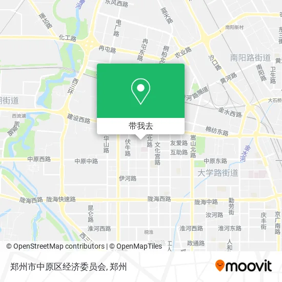郑州市中原区经济委员会地图