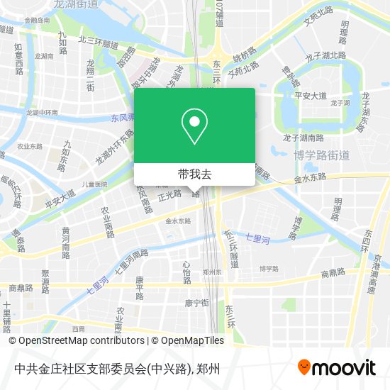 中共金庄社区支部委员会(中兴路)地图