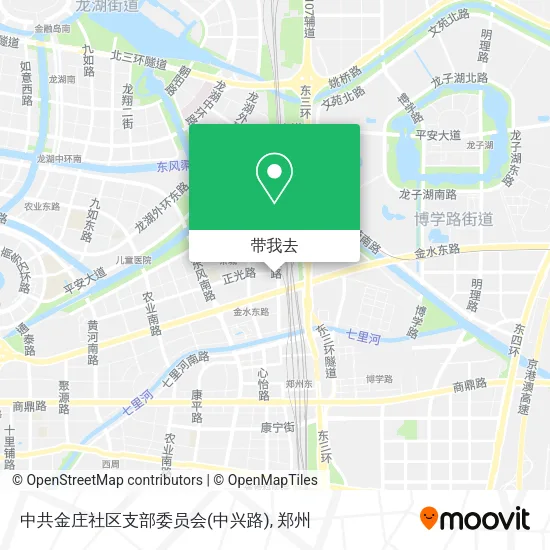中共金庄社区支部委员会(中兴路)地图