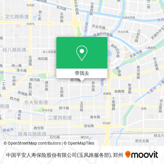 中国平安人寿保险股份有限公司(玉凤路服务部)地图