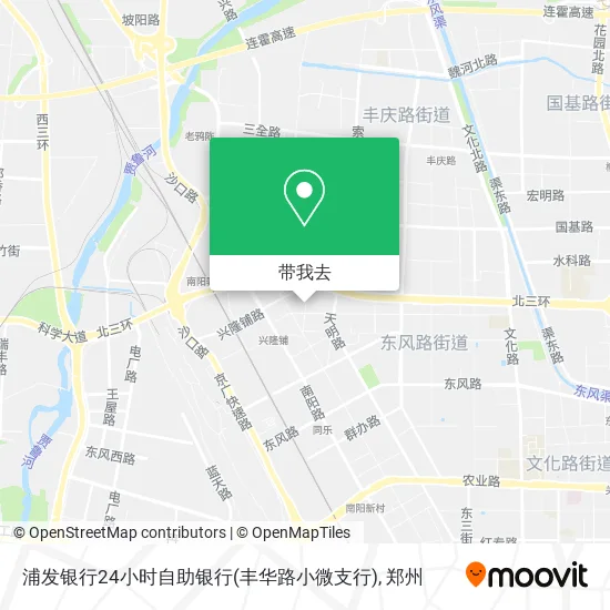 浦发银行24小时自助银行(丰华路小微支行)地图