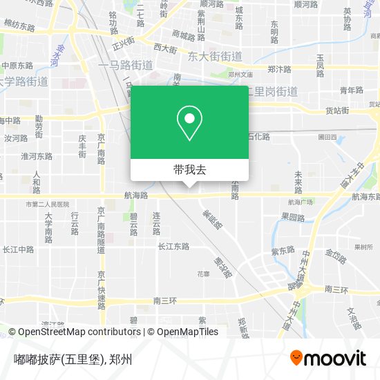 嘟嘟披萨(五里堡)地图