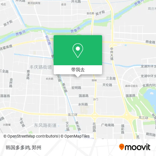 韩国多多鸡地图