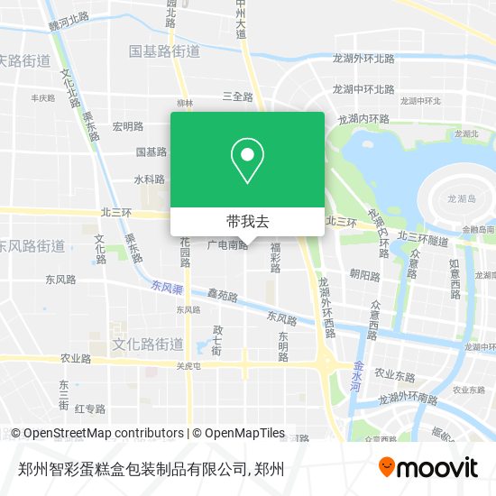 郑州智彩蛋糕盒包装制品有限公司地图