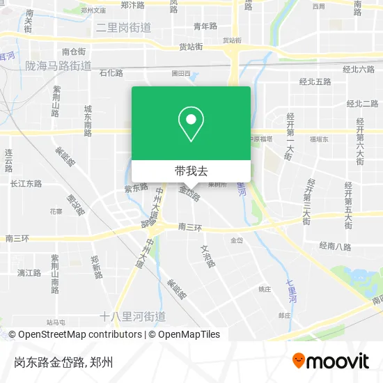 岗东路金岱路地图