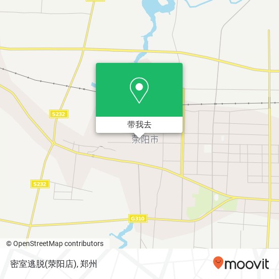 密室逃脱(荥阳店)地图