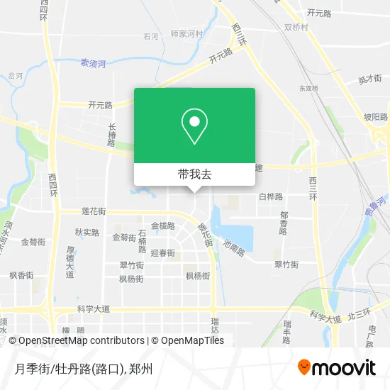 月季街/牡丹路(路口)地图