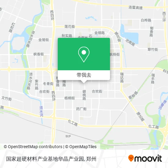 国家超硬材料产业基地华晶产业园地图