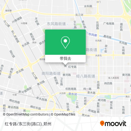 红专路/东三街(路口)地图