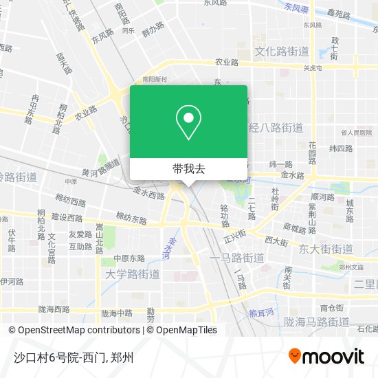 沙口村6号院-西门地图