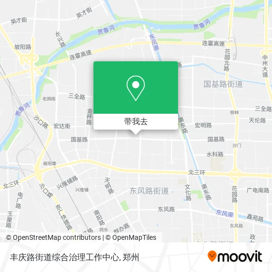 丰庆路街道综合治理工作中心地图