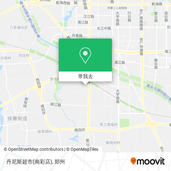 丹尼斯超市(南彩店)地图