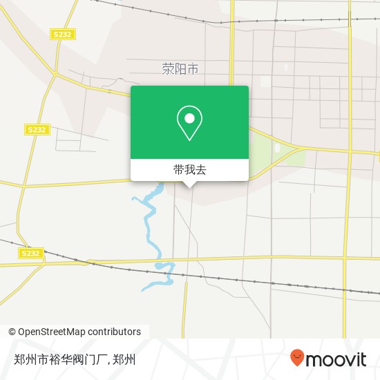 郑州市裕华阀门厂地图
